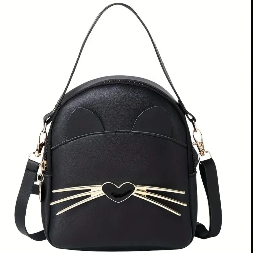 🆕 🐱Cute Cat Student Daily Small Backack, Spring Summer Shoulder Crossbody